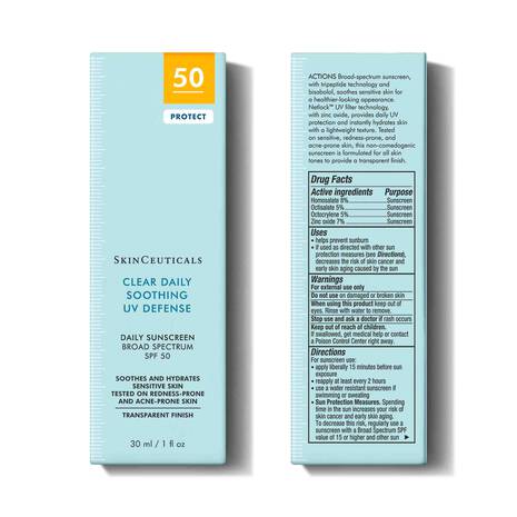 Clear Daily Soothing UV Defense Sunscreen SPF 50